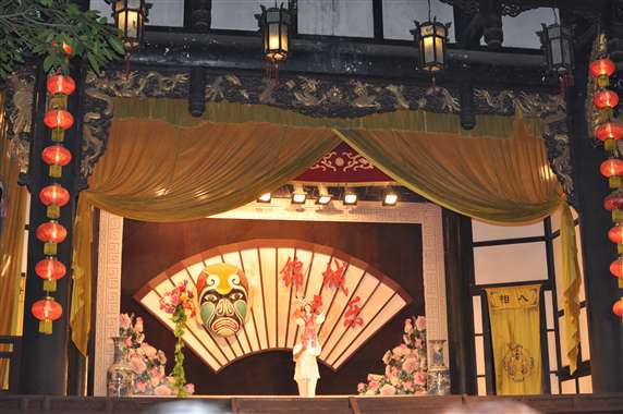Het theater in Chengdu