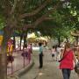 In het park is ook een kermis