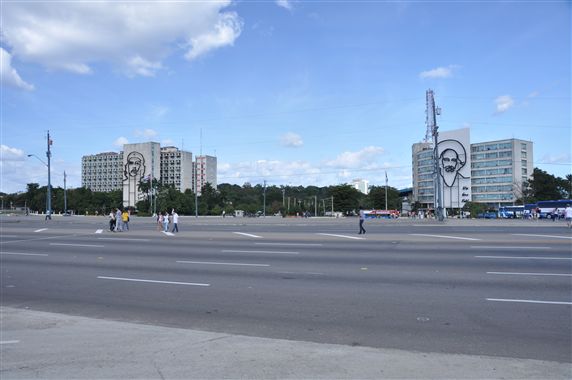 Overzicht over het Plaza de la Revolución