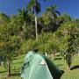 Ons tentje op camping Codina