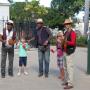 Muziekanten in het park op de Plaza de Armas
