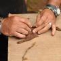 Demonstratie sigaar rollen