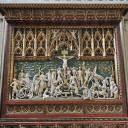 En de kruisiging van Jezus in de York Minster