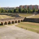 Overzicht over een gedeelte van de citadel van Pamplona