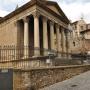 De romeinse tempel uit de 1e eeuw is het enige gebouw uit de romeinse tijd toen Vic nog Auso heette