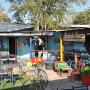 Het leuke restaurant in het Etosha Safari Camp