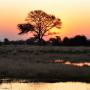 Zonsondergang tijdens de sundowner