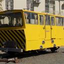 Bijzonder spoormaterieel bij het station van Windhoek