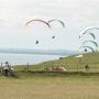 Ales Stenas is een populaire plek voor paragliding