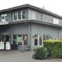 De receptie en de camping winkel