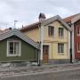 Deze 3 huisjes heten de Tripp Trapp Trull huizen en zijn waarschijnlijk in de 17e eeuw gebouwd