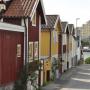 Straatje in de wijk Björkholmen