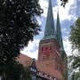 De Dom van Lübeck is met zijn lengte van meer dan 130 meter één van de langste kerken van baksteen in Europa
